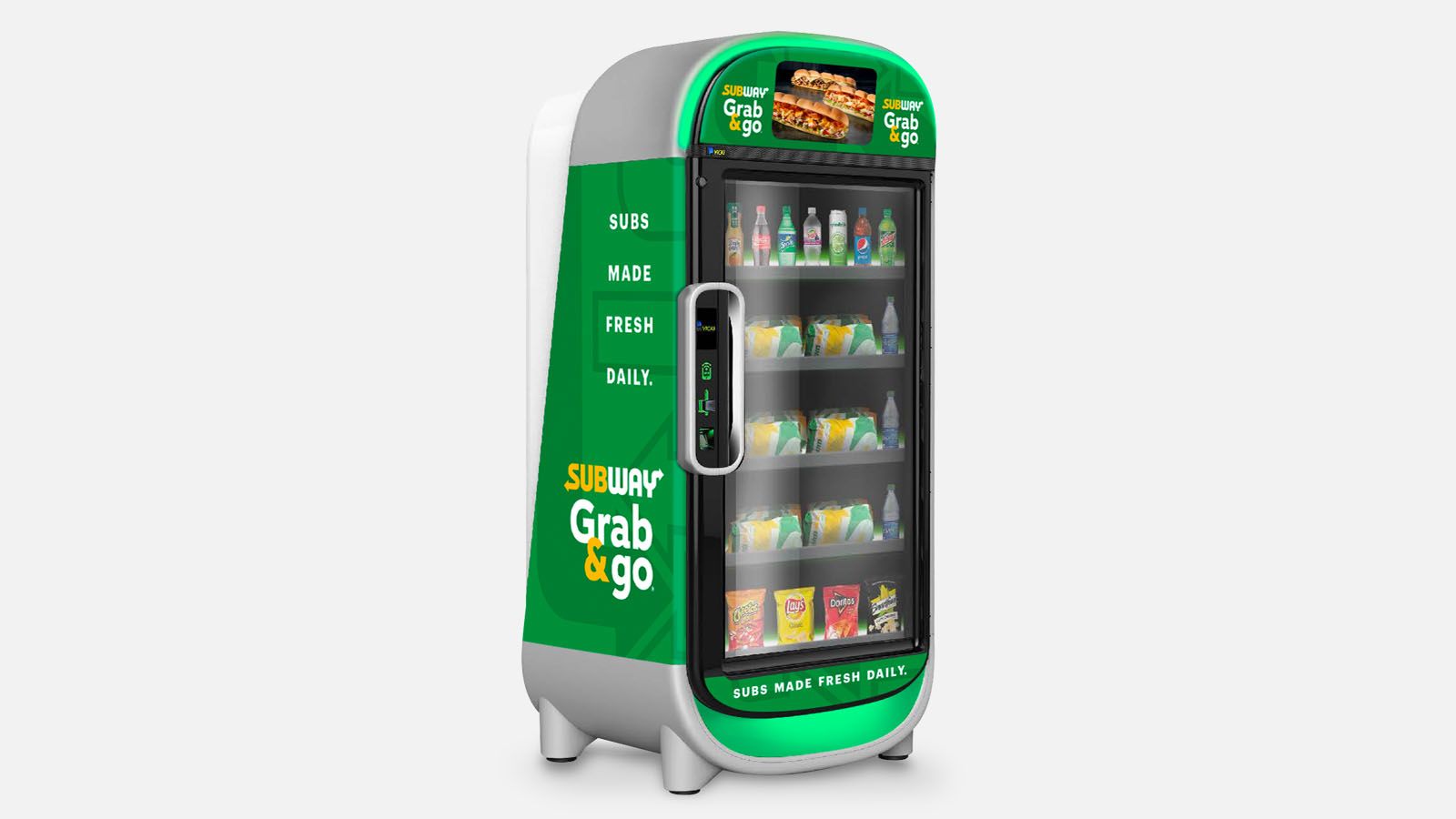 Subway AI Fridges Sell Premade Sandwiches, Hear You Talk