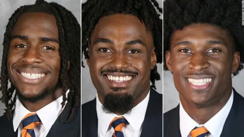 Left to right: Devin Chandler, De'Sean Perry and Lovell Davis Jr.