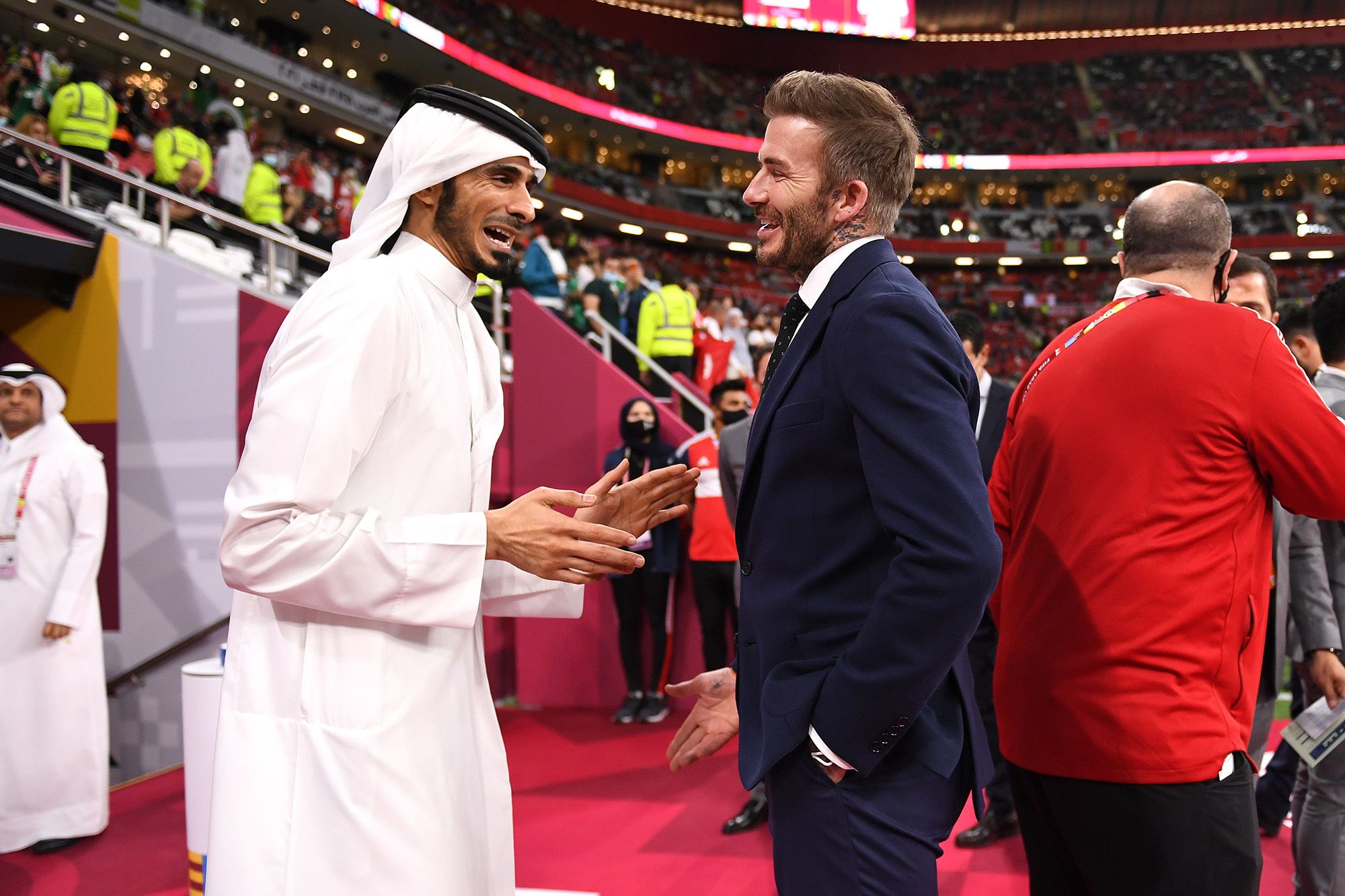 World Cup 2022: David Beckham's 'status as a gay icon will be shredded' if  he continues as Qatar ambassador says British comedian | CNN