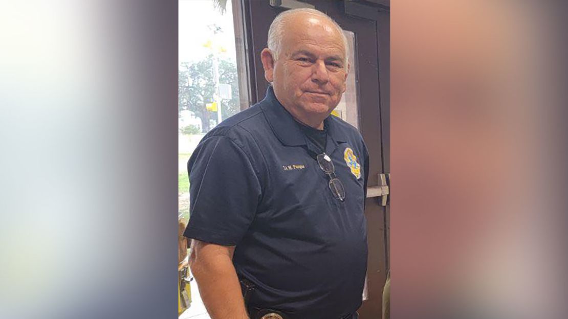 Lt. Mariano Pargas, in a photo from Uvalde Police Department, was placed on leave in July.