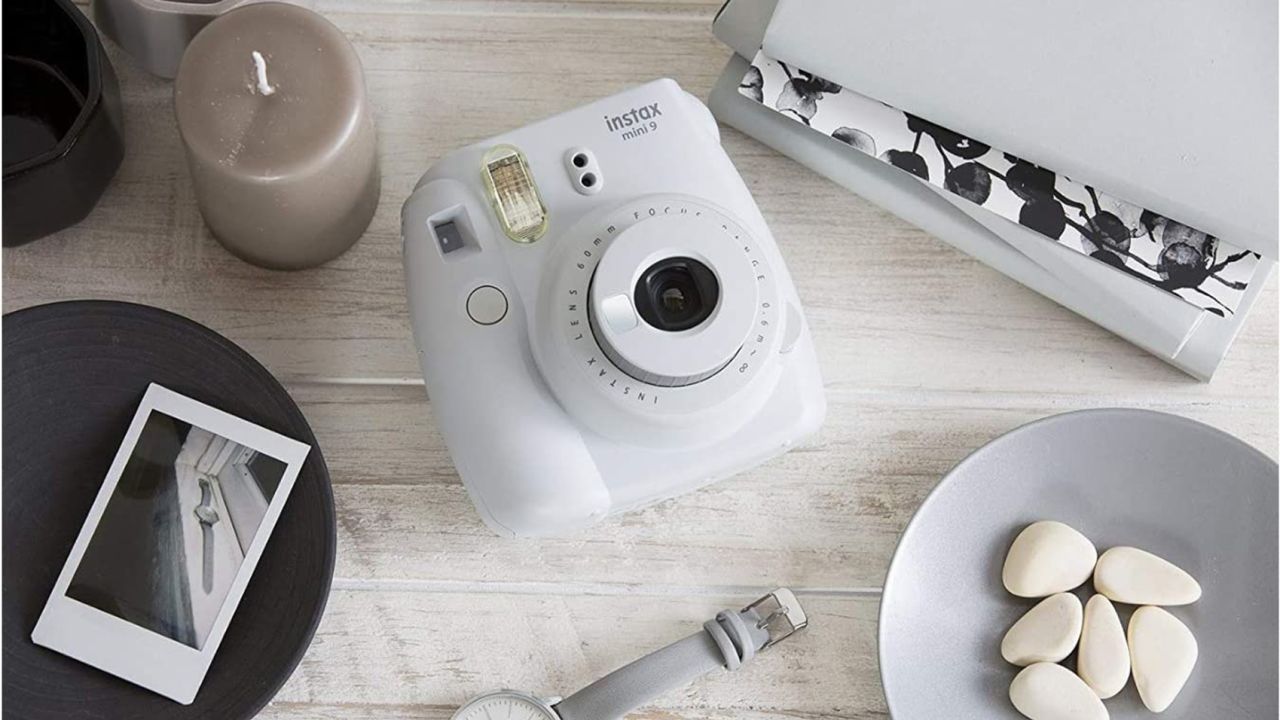 underscored Fujifilm Instax Mini 9 Instant Camera With Mini Film Twin Pack