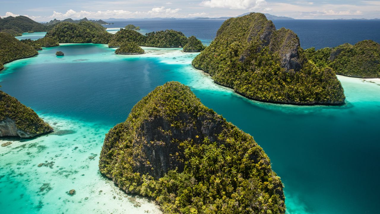 <strong>Raja Ampat, Indonesia:</strong> This equatorial region is known for its beautiful reefs and high marine biodiversity.