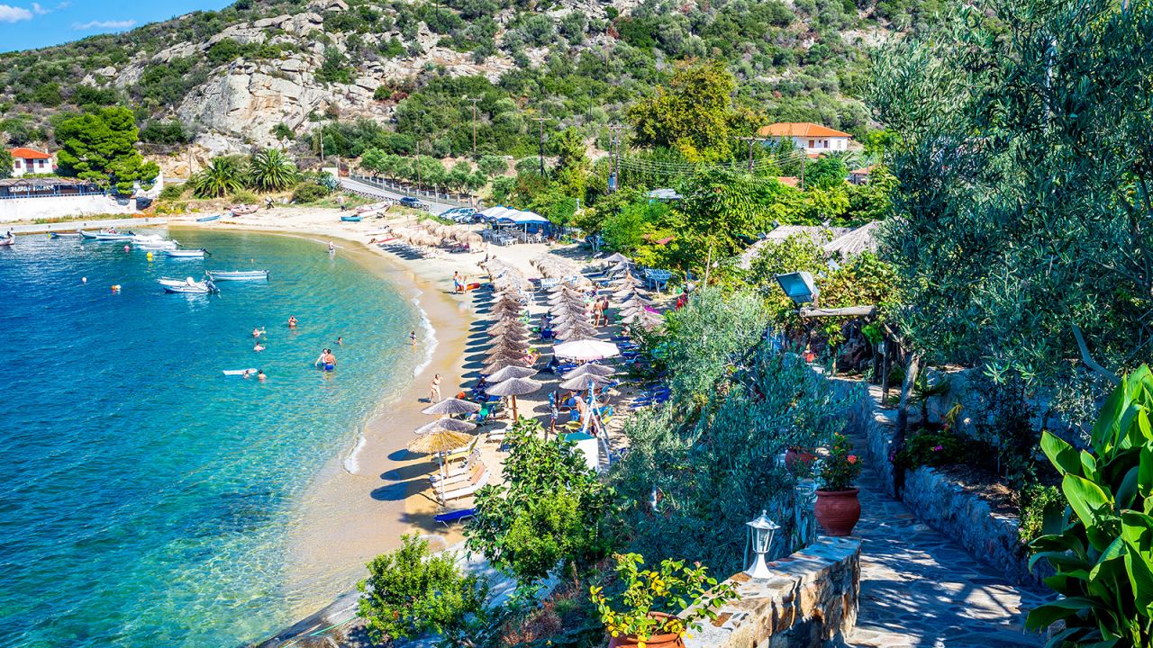 <strong>Halkidiki, Greece:</strong> This peninsula in northern Greece has the best of both worlds -- breathtaking beaches and easy connection to big cities.