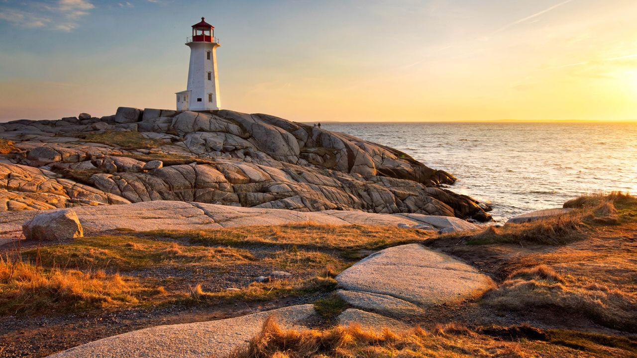 <strong>Nova Scotia, Canada:</strong> Vistas like this one at Peggy's Cove make this province a must for nature lovers.