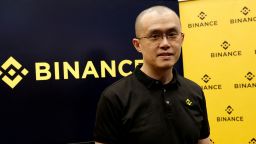 FILE PHOTO: Changpeng Zhao, founder and chief executive officer of Binance, attends the Viva Technology conference dedicated to innovation and startups at Porte de Versailles exhibition center in Paris, France June 16, 2022. REUTERS/Benoit Tessier/File Photo