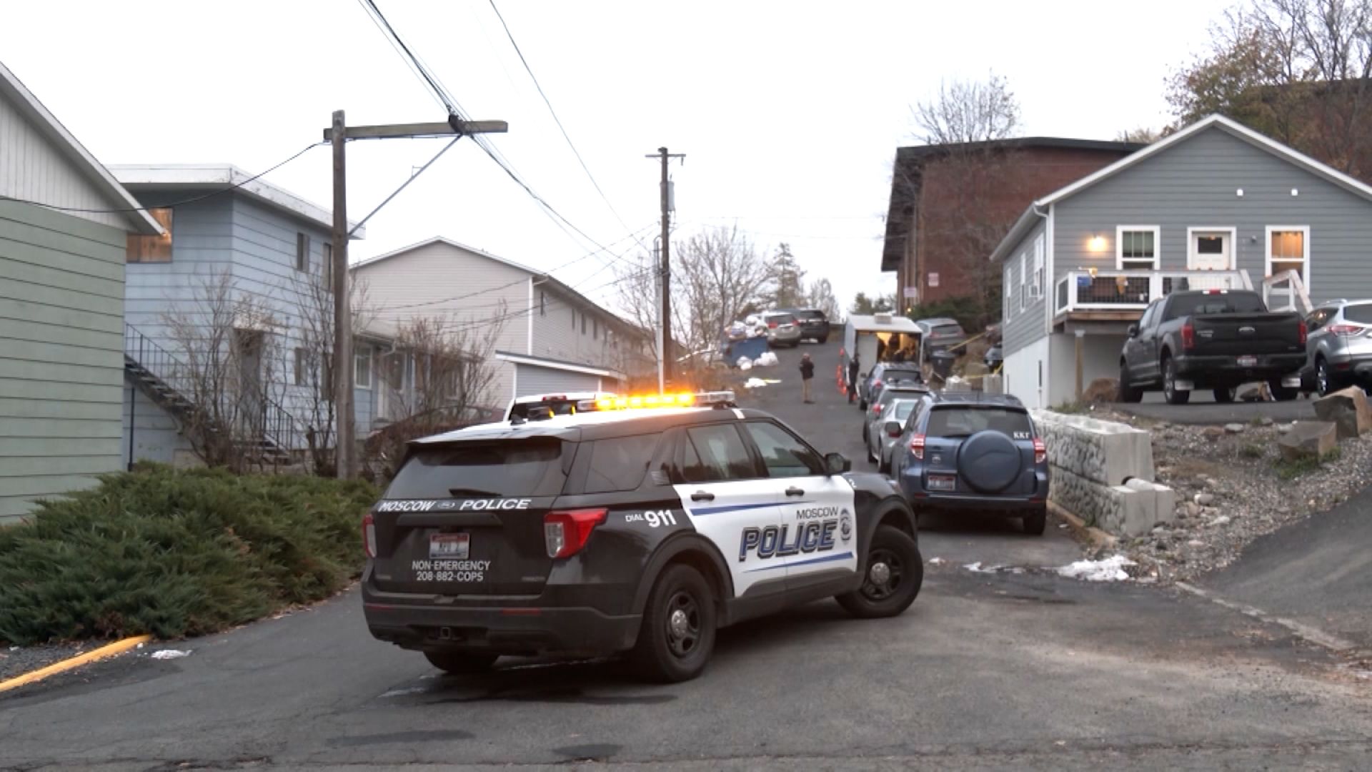 FBI back at the home where the 4 idaho students were killed