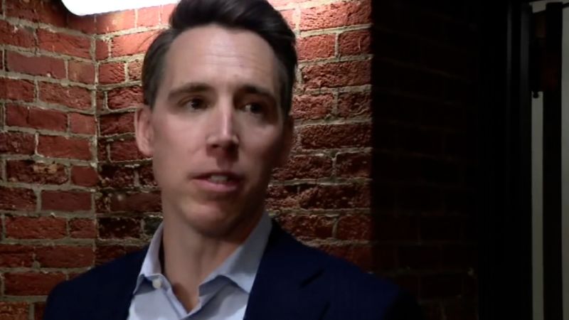 Josh Hawley says Repubican party as we know it is dead | CNN Politics