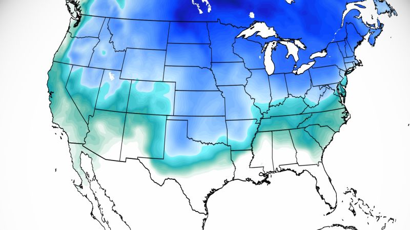 Weather forecast: Cold temperatures and snow for parts of the East | CNN