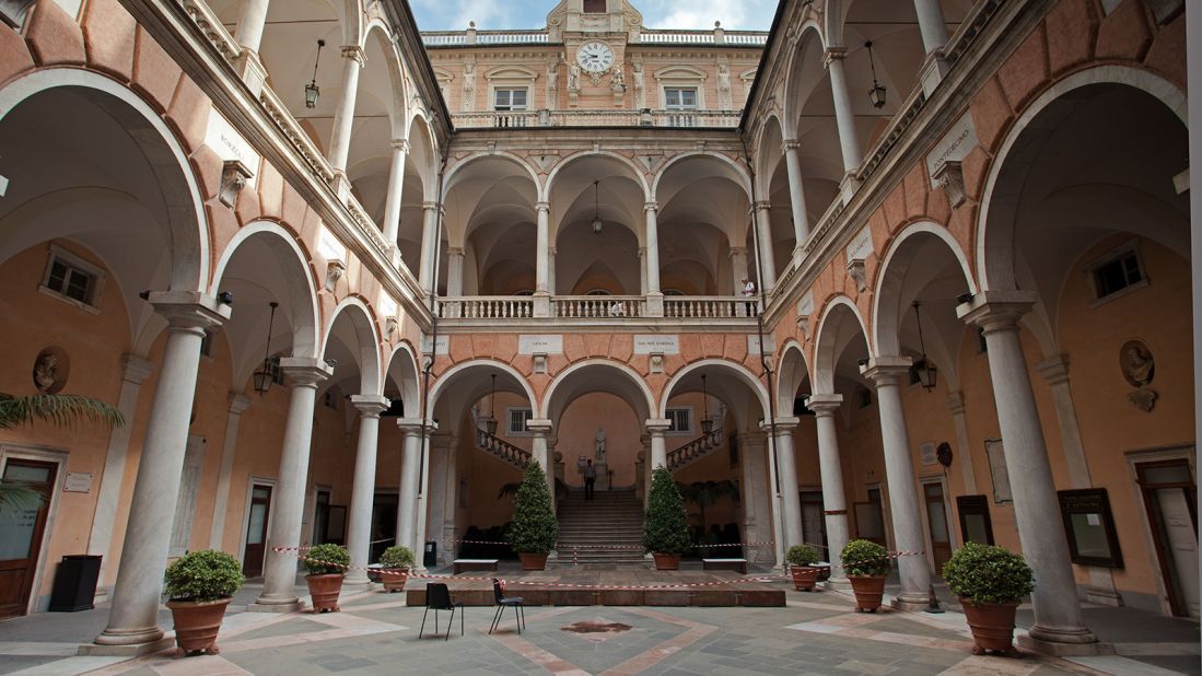 <strong>Power center: </strong>Palazzo Tursi is now the city hall, with a museum on the top floor.