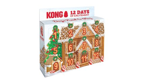Kong Holiday 12 Days Calendar Dog Toy