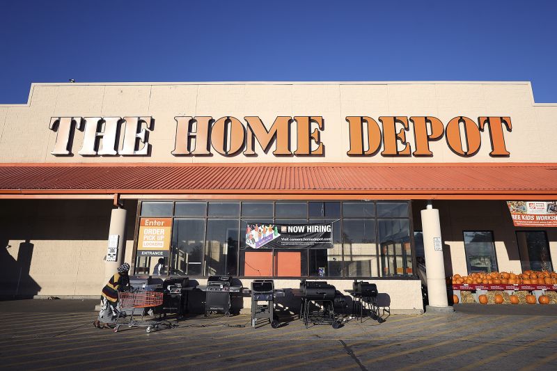 Home depot on sale hot sale