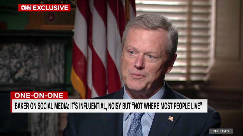 “More and more people are walking away.” Republican Massachusetts Governor Charlie Baker discusses what went wrong for Republicans in the midterm elections and the importance of bipartisanship  | CNN