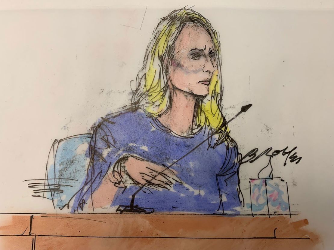 Jennifer Siebel Newsom testifies on November 14.