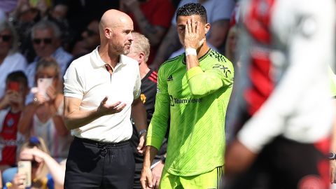 Ronaldo's relationship with Erik ten Hag has been strenuous since the Dutchman took charge at United.