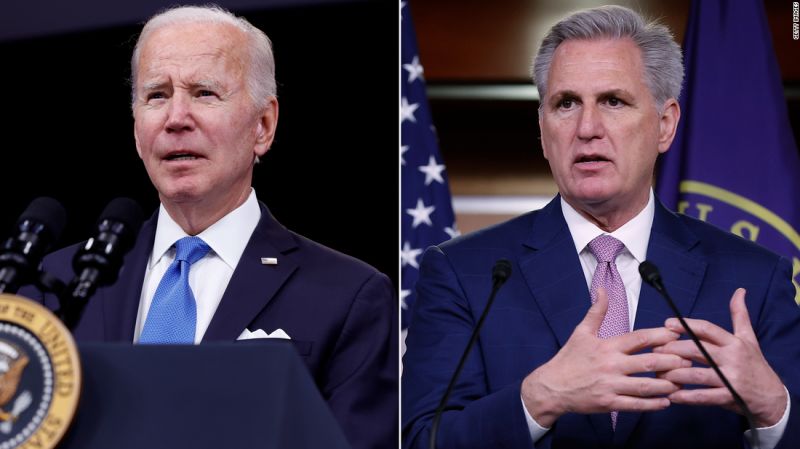 Biden and McCarthy to meet Wednesday amid debt ceiling showdown