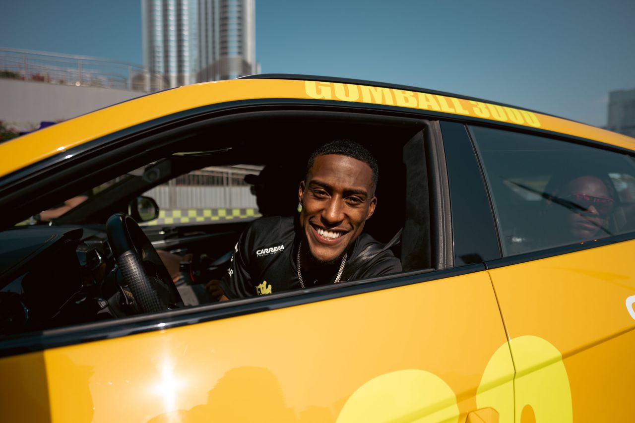 British YouTuber and musician Yung Filly is a first-time Gumballer and will be driving this Lamborghini Urus.