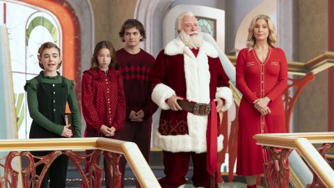 Tim Allen (second from right) in a scene from