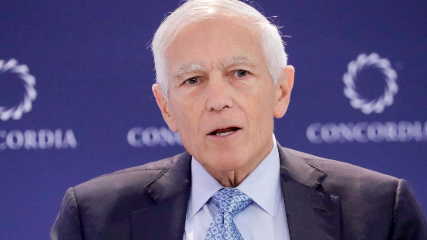 General Wesley Clark of Renew America Together speaks on stage during The 2022 Concordia Annual Summit - Day 1 at Sheraton New York on September 19, 2022, in New York City.