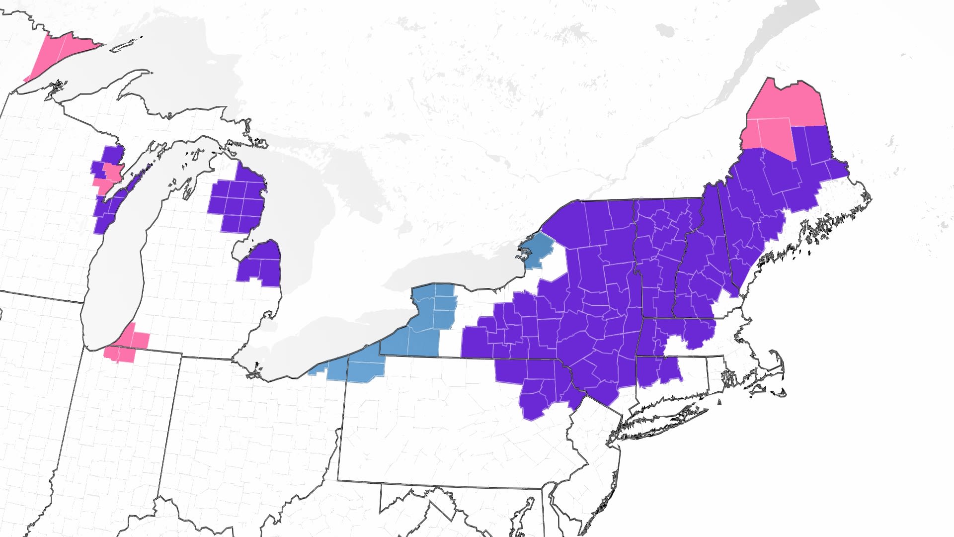 Up to 5 feet of lake-effect snow forecast for Buffalo, New York - WEIS