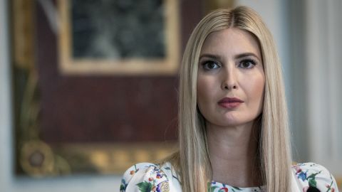 Ivanka Trump listens during an event at the Eisenhower Executive Office Building on August 4, 2020 in Washington. 