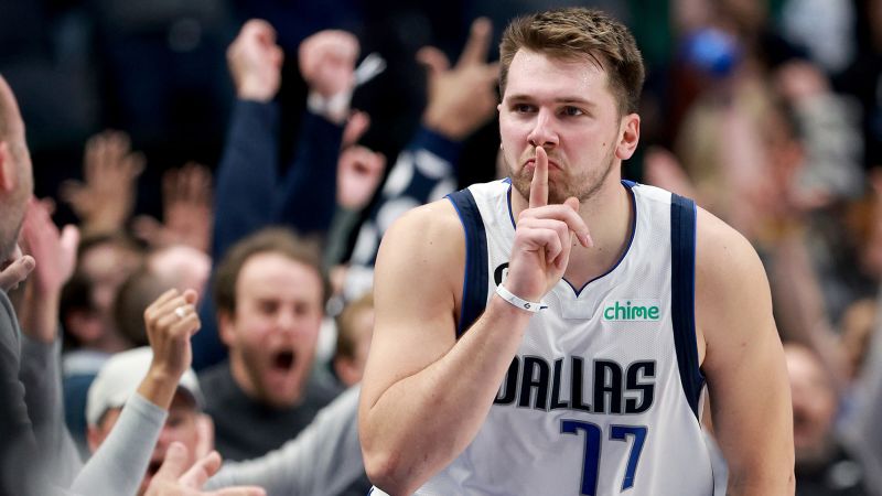 Luka Doncić sinks clutch three-pointer to help Mavericks beat the Clippers 103-101 in dramatic fashion | CNN