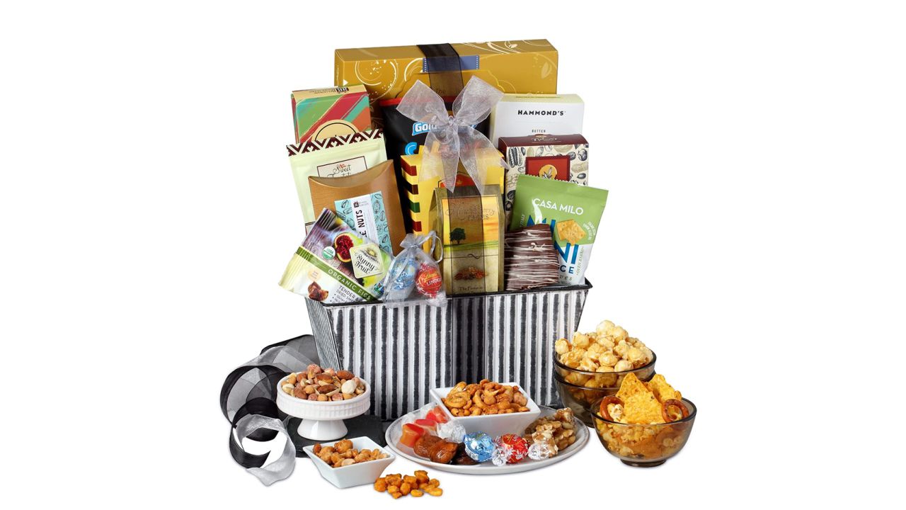 underscored Broadway Basketeers Gourmet Food Gift Basket
