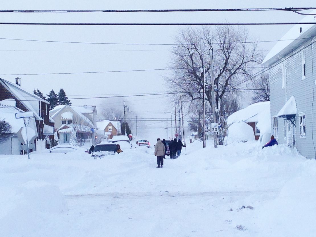 "Snow-mageddon" paralyzed the Buffalo area in 2014.