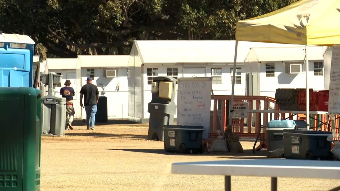 "Tiny homes" come with a bed, heating and air conditioning, and a door to shut.