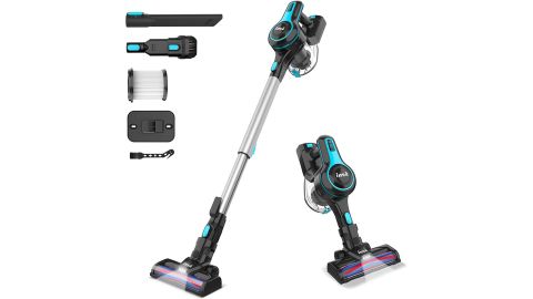 underscored Inse Cordless Vacuum Cleaner, 6-in-1 Rechargeable Stick Vacuum