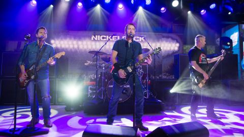 Nickelback performed on 'Today' on June 13, 2017.