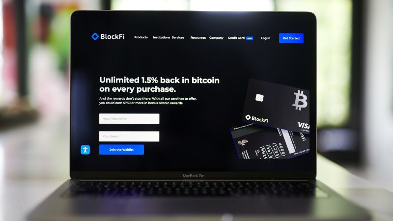 Read more about the article BlockFi files for bankruptcy as FTX contagion grips crypto markets – CNN
