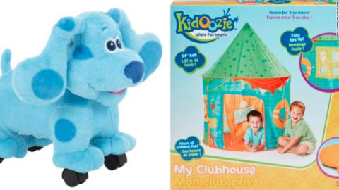 Consumer watchdog group US PIRG warns that dangerous recalled toys are still available for purchase online.