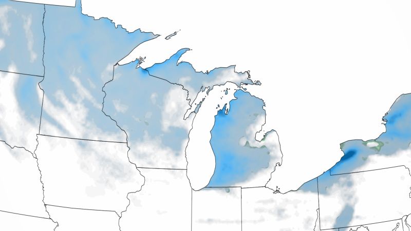 Weather forecast: Second round of heavy lake effect snow begins late Thursday | CNN