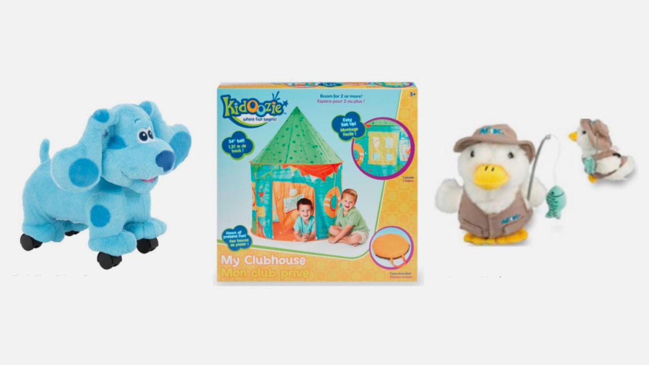 Consumer watchdog group US PIRG warns that dangerous recalled toys are still available for purchase online.