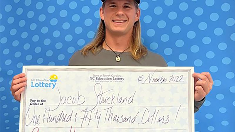 Football loss inspired this North Carolina man to buy a winning $150,000 lottery ticket | CNN