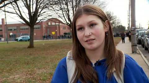 Paige Gauthier texted her mother during the false active shooter incident.