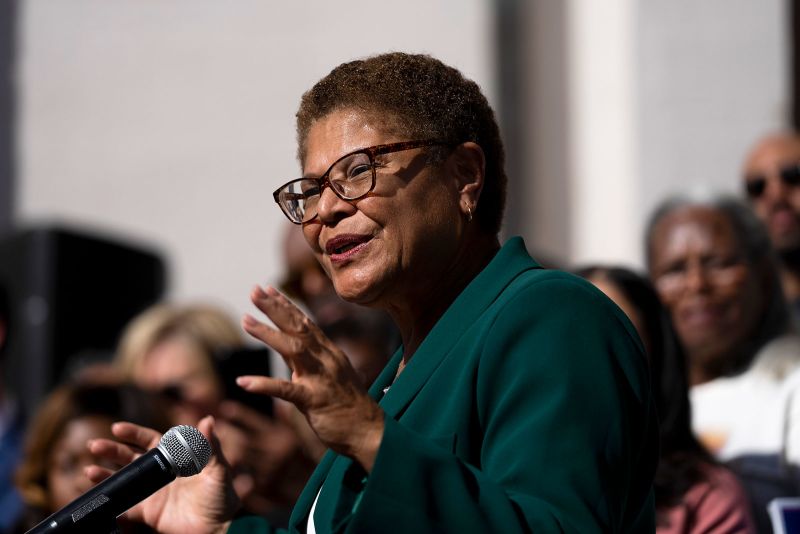 Los Angeles Mayor-elect Karen Bass Vows To 'solve Homelessness' And To ...