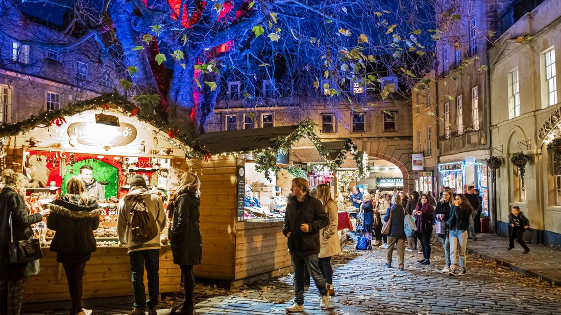 <strong>Bath, England:</strong> This historic city -- known for its Jane Austen ties and ancient Roman baths -- knows how to make a splash with its Christmas market.