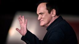 American director Quentin Tarantino at Rome Film Fest 2021. Quentin Tarantino Red Carpet. Rome (Italy), October 19th, 2021.