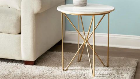 underscored Home Decorators Collection Round Accent Table
