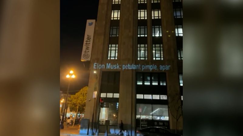 Twitter HQ trolled as Musk shuts down offices  | CNN Business