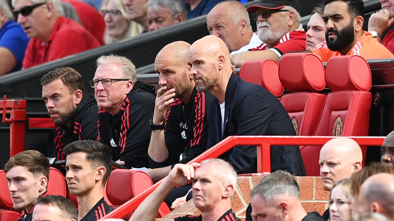 Ronaldo has only started four Premier League games this season under Ten Hag