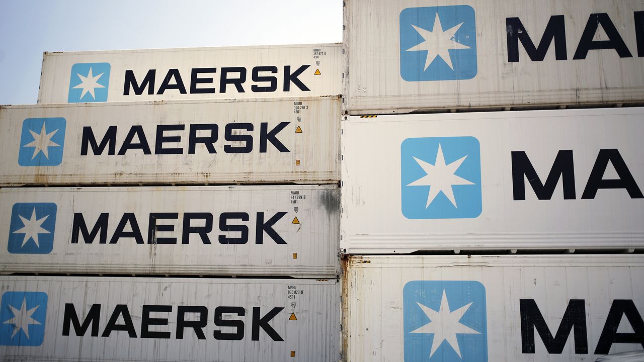 FILE Maersk containers RESTRICTED
