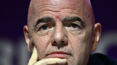 Infantino acusó a los críticos de hipocresía y racismo en una larga diatriba al comienzo del torneo.