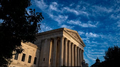 The Supreme Court of the United States is seen in Washington, DC, on October 6, 2022. 