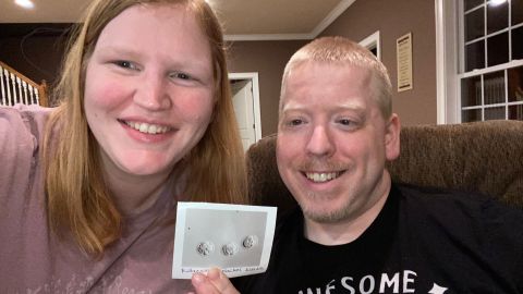 Parents welcome twins from embryos frozen 30 years ago