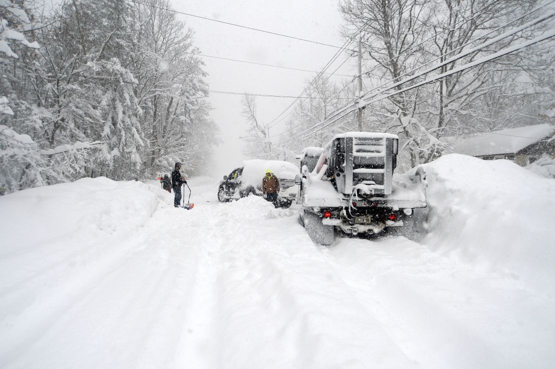 Buffalo snow Historic storm slams western New York with nearly 6 feet