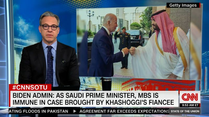 Tapper reflects on Biden’s broken pledge to hold Saudis accountable for Khashoggi murder | CNN Politics
