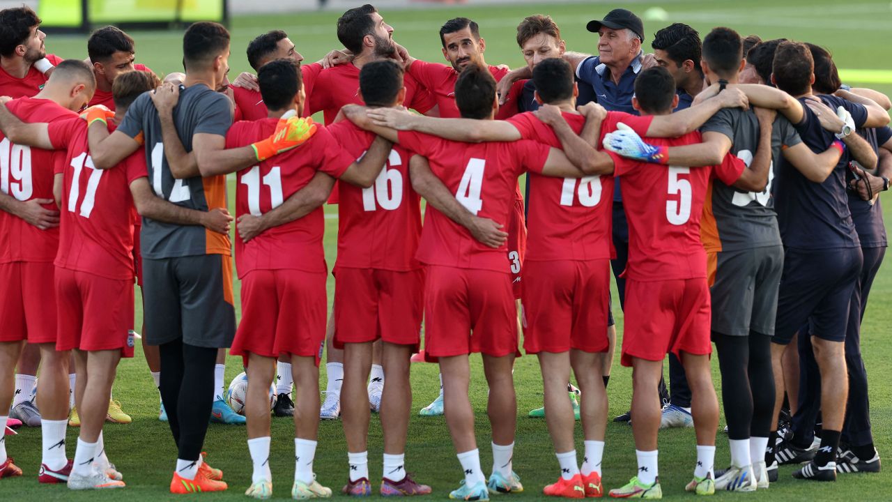 Iran's National Soccer Team Refuses to Sing Anthem at World Cup in Support  of Women