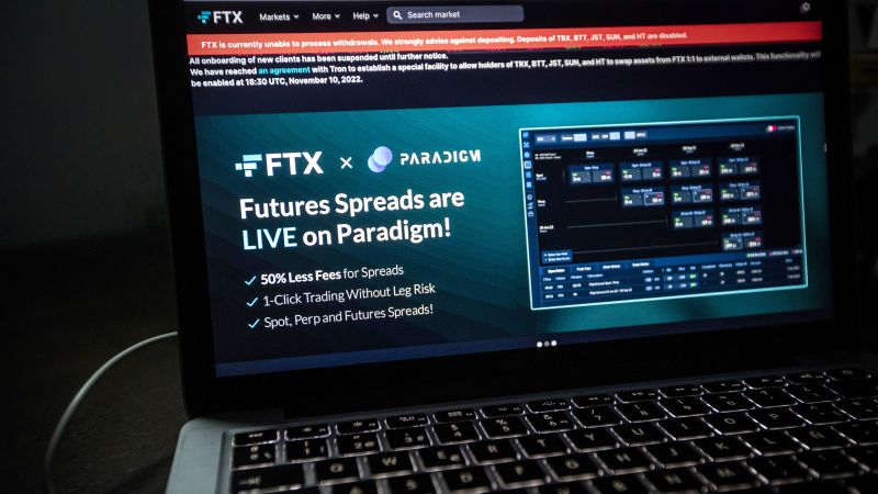 Read more about the article Collapsed FTX owes nearly $3.1 billion to top 50 creditors – CNN